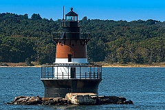Plum Beach Lighthouse in Rhode Island